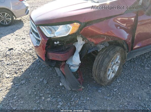 MAJ6S3GL6MC454835 2021 FORD ECOSPORT Red Вид спереду