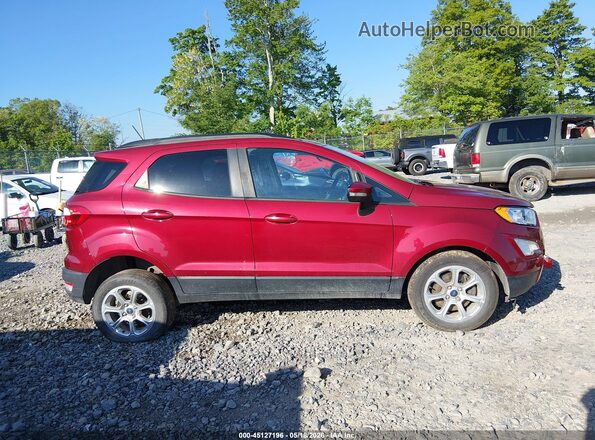 MAJ6S3GL6MC454835 2021 FORD ECOSPORT Red Вид задньої частини салону