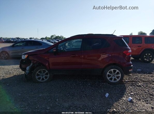 MAJ6S3GL6MC454835 2021 FORD ECOSPORT Red Панорамний вид салону 360°