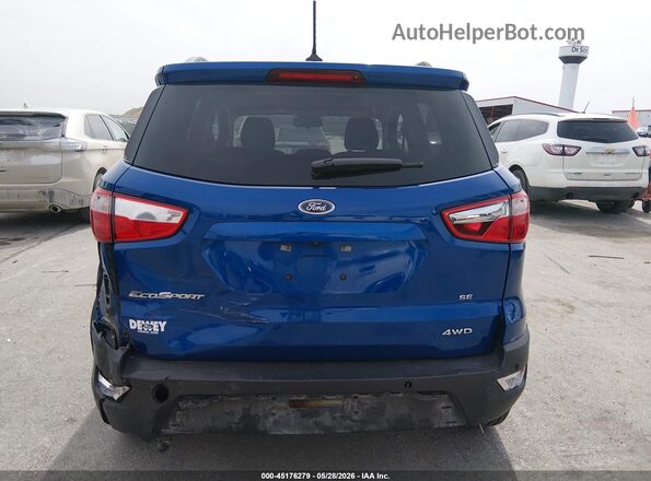 MAJ6S3GL7KC280299 2019 FORD ECOSPORT Blue 
