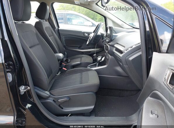 MAJ6S3GL7LC325663 2020 FORD ECOSPORT Black Front interior view