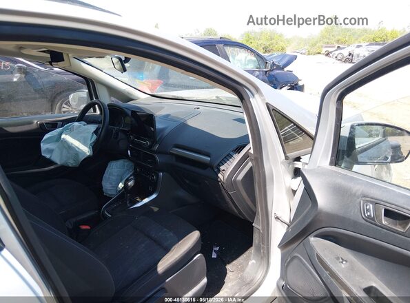MAJ6S3GL7LC392425 2020 FORD ECOSPORT Silver წინა სალონის ხედი