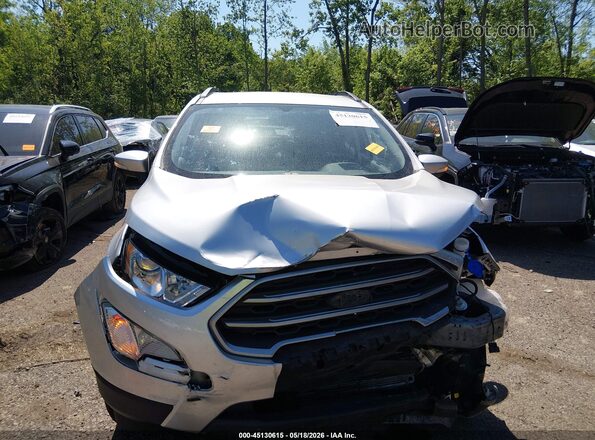 MAJ6S3GL7LC392425 2020 FORD ECOSPORT Silver წინა ხედი