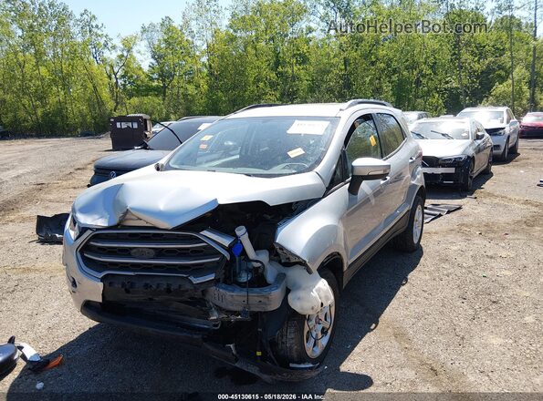 MAJ6S3GL7LC392425 2020 FORD ECOSPORT Silver წინა მარცხენა ხედი სამი მეოთხედიდან