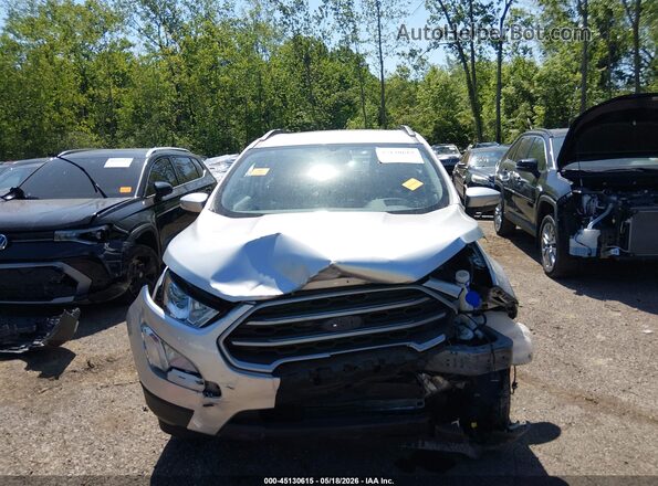 MAJ6S3GL7LC392425 2020 FORD ECOSPORT Silver წინა პანელის ხედი