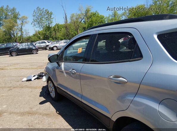 MAJ6S3GL7LC392425 2020 FORD ECOSPORT Silver უკანა სალონის ხედი