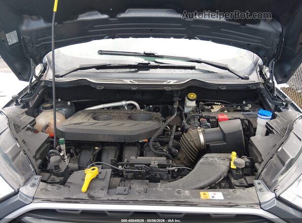 MAJ6S3GL9KC261916 2019 FORD ECOSPORT Gray Вид ззаду