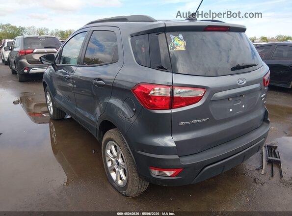 MAJ6S3GL9KC261916 2019 FORD ECOSPORT Gray Задня ліва чверть