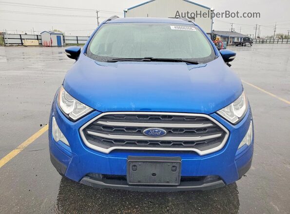 MAJ6S3GL9LC371186 2020 FORD ECOSPORT Blue 