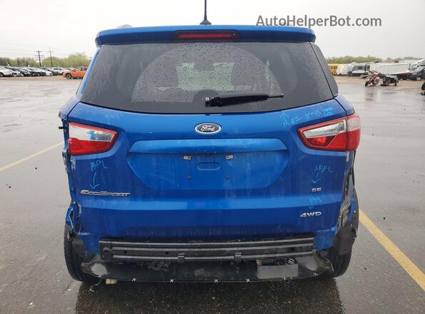 MAJ6S3GL9LC371186 2020 FORD ECOSPORT Blue 