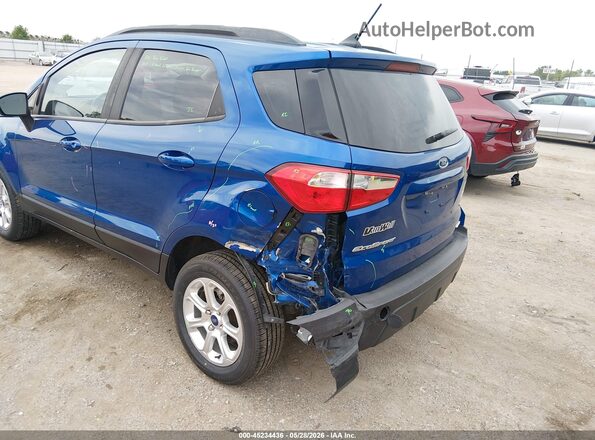 MAJ6S3GLXKC269166 2019 FORD ECOSPORT Синий Вид спереди