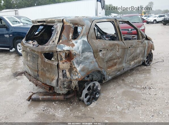 MAJ6S3GLXLC319226 2020 FORD ECOSPORT Brown Задня права чверть