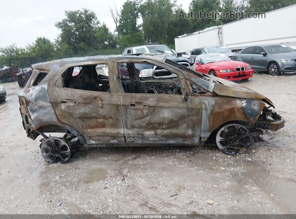 MAJ6S3GLXLC319226 2020 FORD ECOSPORT Brown Вид щитка приладів