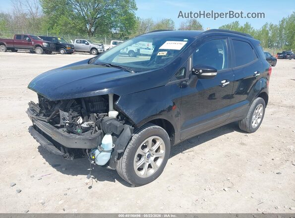 MAJ6S3GLXLC327620 2020 FORD ECOSPORT Black წინა მარცხენა ხედი სამი მეოთხედიდან