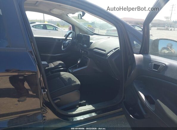 MAJ6S3GLXLC327620 2020 FORD ECOSPORT Black წინა სალონის ხედი