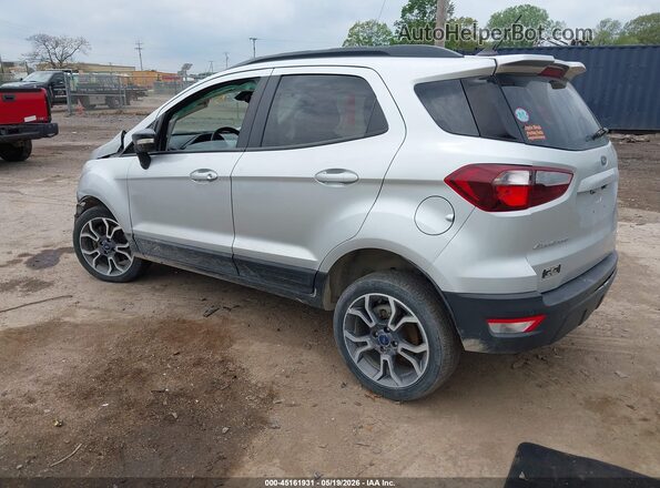 MAJ6S3JL0LC362210 2020 FORD ECOSPORT Silver Задня ліва чверть