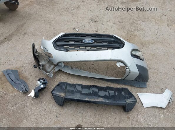 MAJ6S3JL0LC362210 2020 FORD ECOSPORT Silver Вид щитка приладів