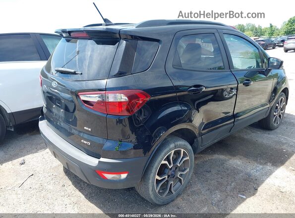 MAJ6S3JL1KC306131 2019 FORD ECOSPORT Black Հետևի աջ