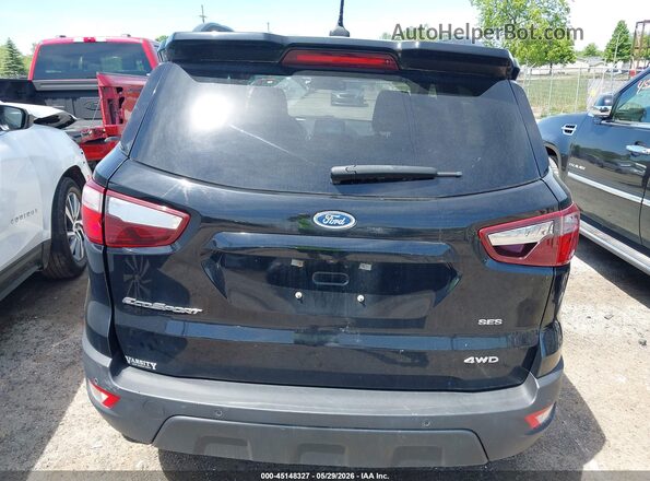 MAJ6S3JL1KC306131 2019 FORD ECOSPORT Black 