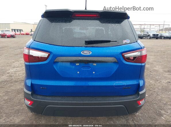 MAJ6S3JL2MC404698 2021 FORD ECOSPORT Blue 