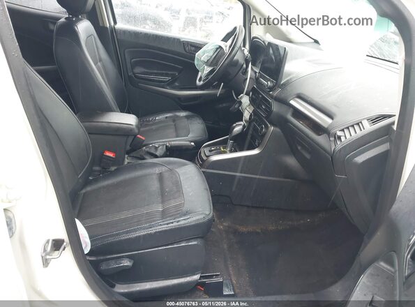 MAJ6S3JL3LC335700 2020 FORD ECOSPORT White Front interior view