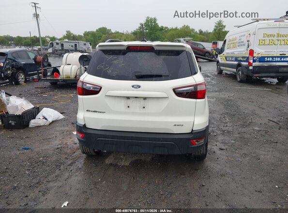 MAJ6S3JL3LC335700 2020 FORD ECOSPORT White 