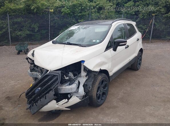 MAJ6S3JL3MC404144 2021 FORD ECOSPORT White Передня ліва чверть