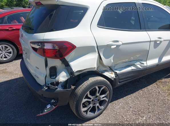 MAJ6S3JL9LC358141 2020 FORD ECOSPORT White Front view