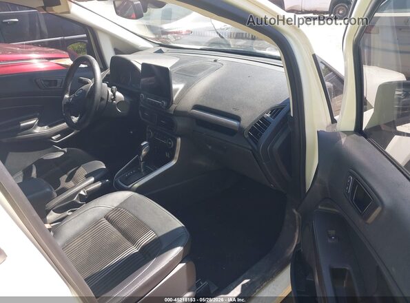 MAJ6S3JL9LC358141 2020 FORD ECOSPORT White Front interior view
