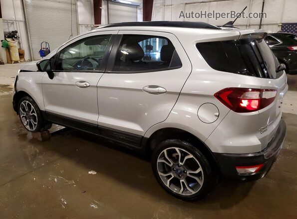 MAJ6S3JLXKC303566 2019 FORD ECOSPORT Серебряный Задняя левая четверть