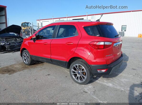 MAJ6S3KL1KC296540 2019 FORD ECOSPORT Red 
