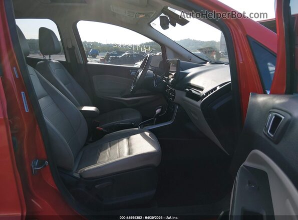 MAJ6S3KL1KC296540 2019 FORD ECOSPORT Red 