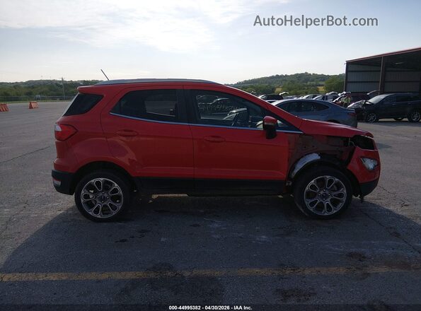 MAJ6S3KL1KC296540 2019 FORD ECOSPORT Red 