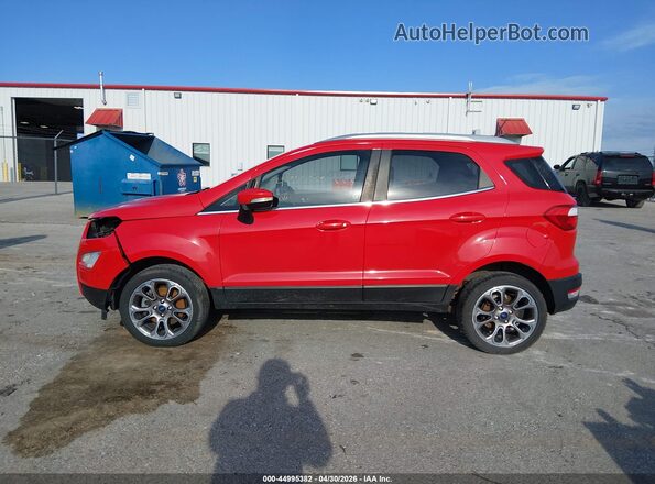 MAJ6S3KL1KC296540 2019 FORD ECOSPORT Red 