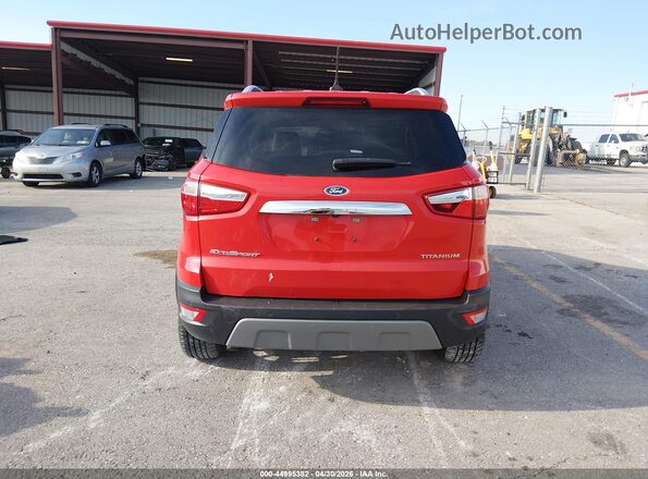 MAJ6S3KL1KC296540 2019 FORD ECOSPORT Red 