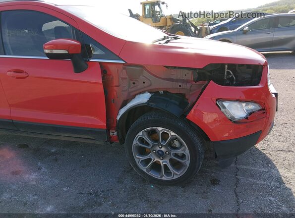 MAJ6S3KL1KC296540 2019 FORD ECOSPORT Red 