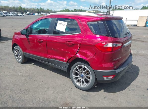 MAJ6S3KL1LC377183 2020 FORD ECOSPORT Red 