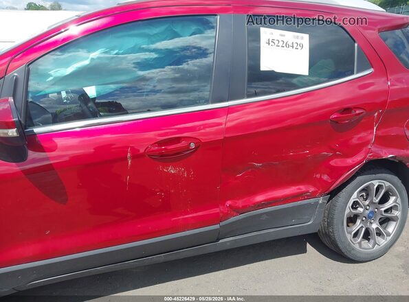 MAJ6S3KL1LC377183 2020 FORD ECOSPORT Red 