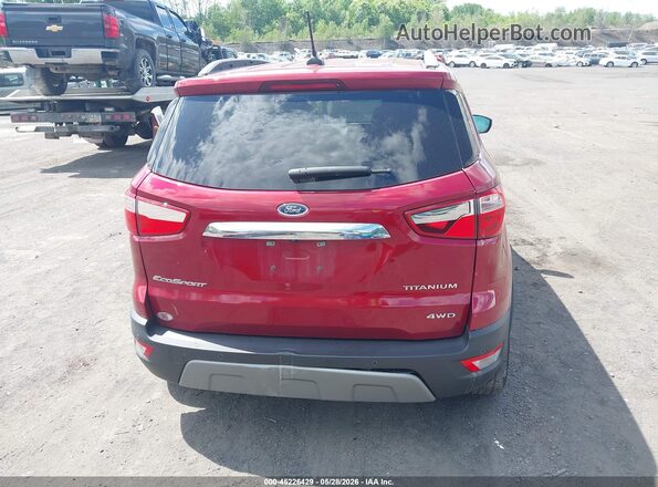 MAJ6S3KL1LC377183 2020 FORD ECOSPORT Red 