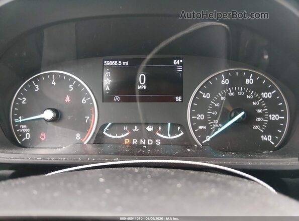 MAJ6S3KL2KC310283 2019 FORD ECOSPORT Blue უკანა სავარძლების ხედი