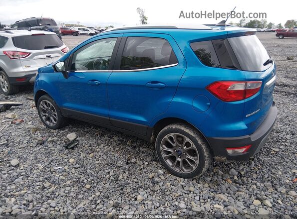 MAJ6S3KL2KC310283 2019 FORD ECOSPORT Blue უკანა მარცხენა