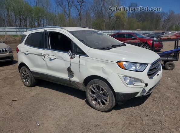 MAJ6S3KL4LC385214 2020 FORD ECOSPORT White წინა მარჯვენა