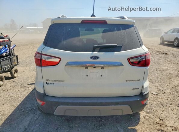 MAJ6S3KL4LC385214 2020 FORD ECOSPORT White უკანა ხედი