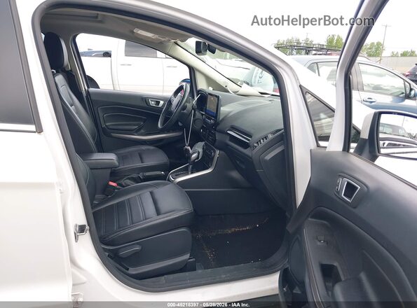 MAJ6S3KL5MC398166 2021 FORD ECOSPORT White Սալոնի դիմացի տեսք