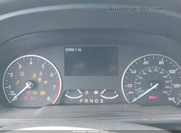 MAJ6S3KL5MC398166 2021 FORD ECOSPORT White Հետևի նստատեղերի տեսք