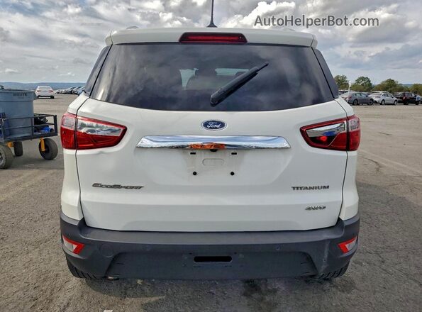 MAJ6S3KL6LC329632 2020 FORD ECOSPORT White 