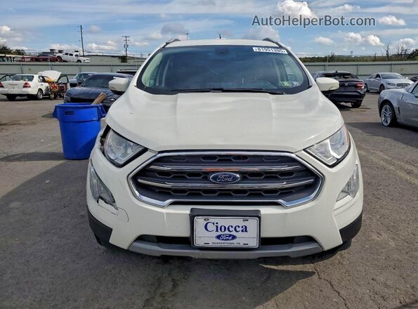 MAJ6S3KL6LC329632 2020 FORD ECOSPORT White 