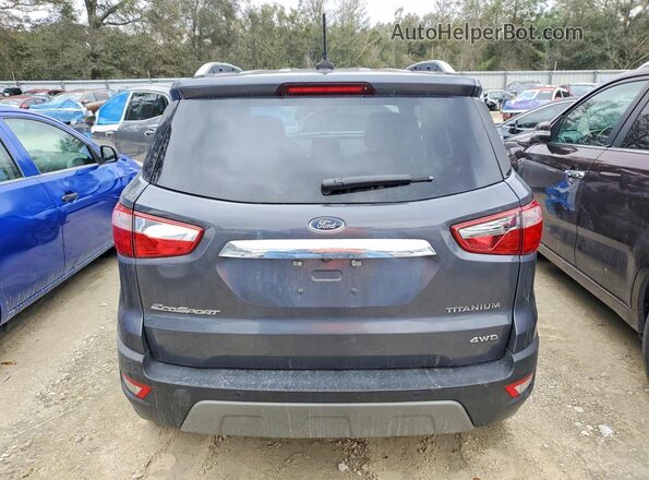 MAJ6S3KL6LC354515 2020 FORD ECOSPORT Gray Հետևի տեսք