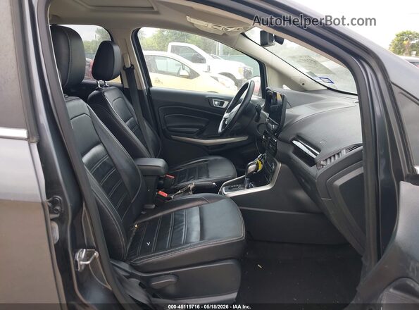 MAJ6S3KL7LC345712 2020 FORD ECOSPORT Gray Вид салону спереду