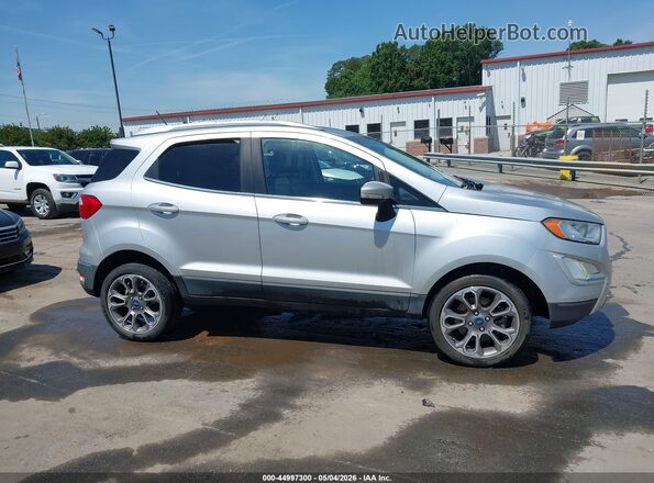MAJ6S3KL7LC354345 2020 FORD ECOSPORT Silver Rear interior view